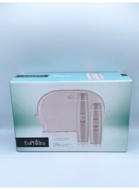 Trousse Armonia Leggera in PVC lucido rosa pastello, Emulsione Fluida, Doccia Latte